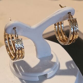 14k gold hoops 1.83mm wide